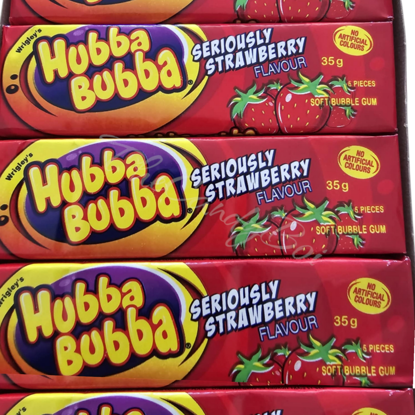 Hubba Bubba - Ernstig Aarbei