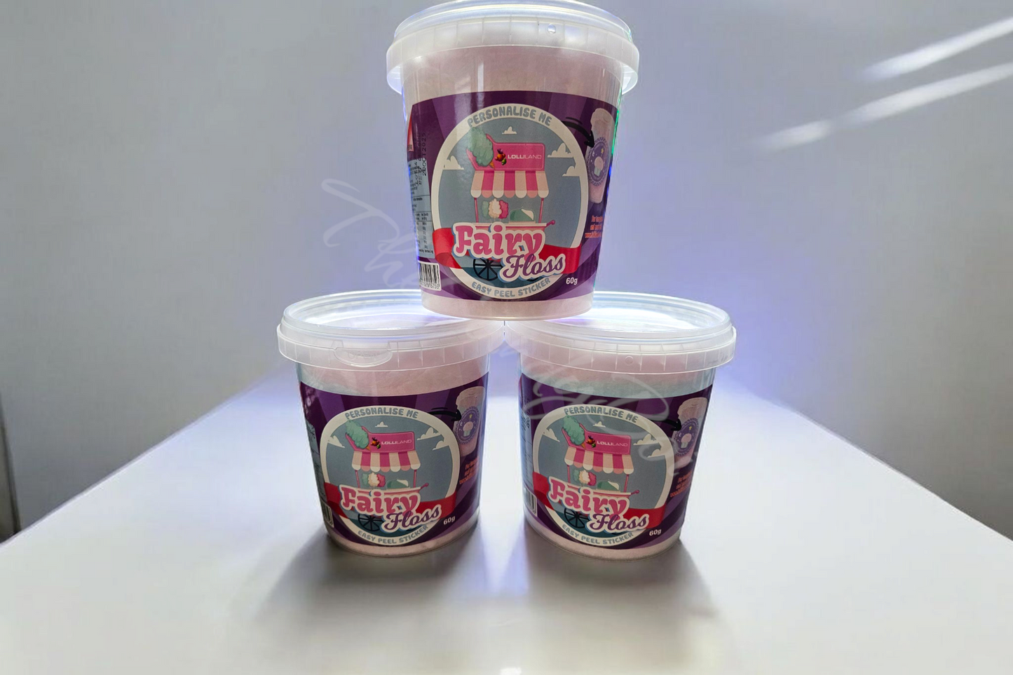 Fairy Floss Tubs 60g