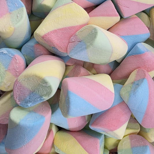 Marshmallow Rainbow Twists Tubes
