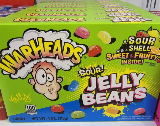 Warheads Sour Jelly Beans