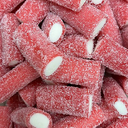 Jumbo Sour Strawberry Tubes